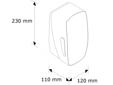 Šķidro ziepju dozators DMC101