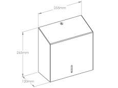 Turētājs dvieļiem loksnēs ASP101
