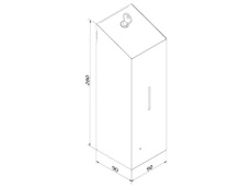 Merida Stella White line automātiskais putu ziepju dozators 800ml DSB220
